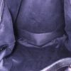 Bolso de mano Gucci Mors modelo grande en lona Monogram negra y cuero negro - Detail D2 thumbnail