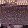 Gucci clutch-belt in beige monogram canvas and brown leather - Detail D3 thumbnail