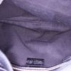 Gucci Mors handbag in black monogram canvas and black leather - Detail D2 thumbnail