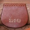 Sac à dos Gucci Bamboo Backpack en cuir marron - Detail D3 thumbnail