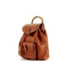 Gucci Bamboo Backpack backpack in brown leather and bamboo - 00pp thumbnail