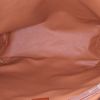 Shopping bag Celine Vintage in tela monogram cerata marrone e pelle marrone - Detail D2 thumbnail