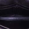 Porta-documentos Louis Vuitton Voyage en cuero Epi negro - Detail D2 thumbnail