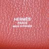 Borsa a tracolla Hermès Jypsiere 28 cm in pelle togo e pelle Swift rosso ruggine - Detail D3 thumbnail