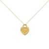 Tiffany & Co Return To Tiffany small model necklace in yellow gold - 00pp thumbnail