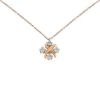Tiffany & Co Lynn necklace in pink gold,  platinium and diamonds - 00pp thumbnail