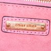 Miu Miu Lady shoulder bag in pink leather - Detail D3 thumbnail