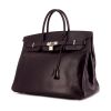 Hermes Birkin 40 cm handbag in purple Raisin box - 00pp thumbnail