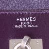 Bolso de mano Hermes Birkin 40 cm en box violeta Raisin - Detail D3 thumbnail
