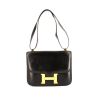 Hermes Constance handbag in black box leather - 360 thumbnail