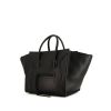 Celine Phantom shopping bag in black grained leather - 00pp thumbnail