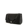 Chanel 24 hours bag in black quilted grained leather - 00pp thumbnail