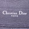 Borsa/pochette Dior Diorama Wallet on Chain in pelle martellata nera - Detail D4 thumbnail