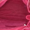 Mochila Chanel Timeless en cuero acolchado color frambuesa - Detail D3 thumbnail