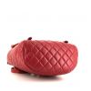 Chanel Timeless backpack in raspberry pink quilted leather - Detail D5 thumbnail