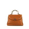 Fendi handbag in brown leather - 360 thumbnail