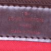 Louis Vuitton Chelsea shoulder bag in ebene damier canvas and brown - Detail D3 thumbnail