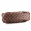 Louis Vuitton Beaubourg shopping bag in ebene damier canvas and brown canvas - Detail D4 thumbnail