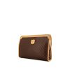 Celine pouch in brown monogram canvas and beige leather - 00pp thumbnail