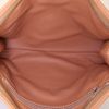 Pochette Celine in tela monogram marrone e pelle beige - Detail D2 thumbnail