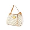 Louis Vuitton Galliera medium model handbag in azur damier canvas and natural leather - 00pp thumbnail