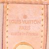 Bolso de mano Louis Vuitton Galliera modelo mediano en lona a cuadros azul celeste y cuero natural - Detail D3 thumbnail