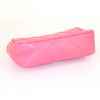 Borsa a tracolla Chanel Mini Timeless in pelle trapuntata rosa - Detail D4 thumbnail