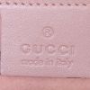 Borsa a tracolla Gucci GG Marmont in pelle trapuntata beige con decori geometrici - Detail D4 thumbnail