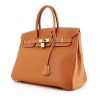 Hermes Birkin 35 cm handbag in gold Gulliver leather - 00pp thumbnail