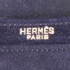 Pochette Hermès Vintage en veau doblis noir - Detail D3 thumbnail