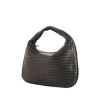 Bottega Veneta Veneta handbag in black intrecciato leather - 00pp thumbnail