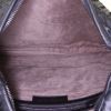 Bolso de mano Bottega Veneta Veneta en cuero intrecciato negro - Detail D2 thumbnail