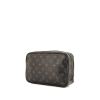 Louis Vuitton PocheToilette26 large model pouch in black and grey monogram canvas - 00pp thumbnail