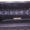 Borsa Chanel in plastico nero e pelle rossa - Detail D3 thumbnail