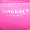 Borsa a tracolla Chanel Mini Timeless in pelle martellata e trapuntata rosa confetto - Detail D3 thumbnail
