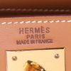 Sac à main Hermes Kelly 32 cm en cuir Chamonix gold - Detail D4 thumbnail