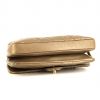Chanel Baguette handbag in gold quilted leather - Detail D4 thumbnail