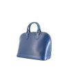 Louis Vuitton Alma handbag in blue epi leather - 00pp thumbnail