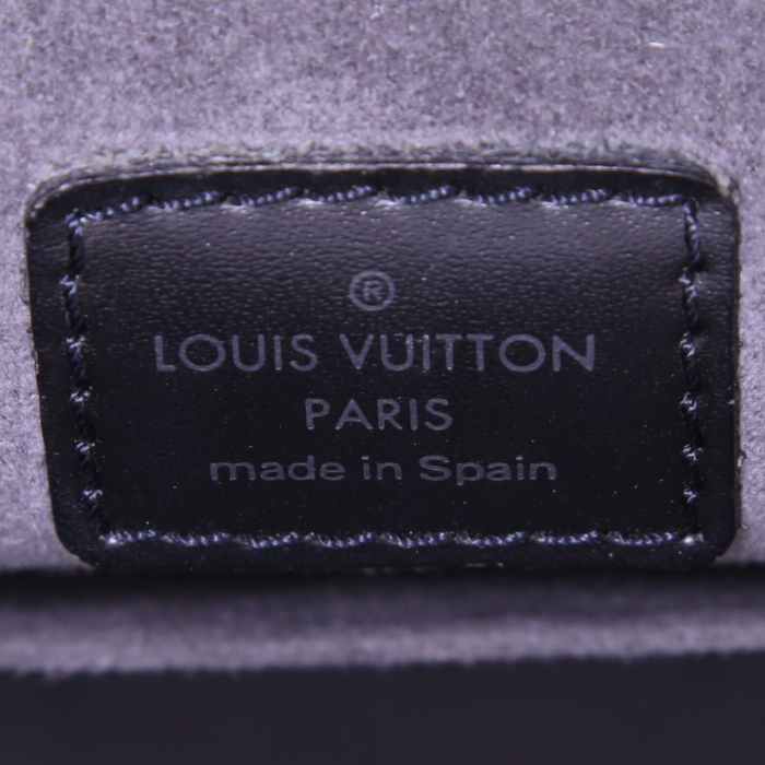Borsa Louis Vuitton Voltaire in pelle Epi nera - Detail D3