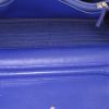 Sac bandoulière Chanel Wallet on Chain en cuir matelassé bleu - Detail D2 thumbnail