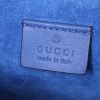 Borsa a tracolla Gucci Dionysus in tela monogram beige a fiori e camoscio blu - Detail D4 thumbnail