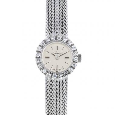 Orologio omega oro bianco e brillanti anni 60 online