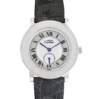 Cartier Must De Cartier watch in silver Circa  1990
