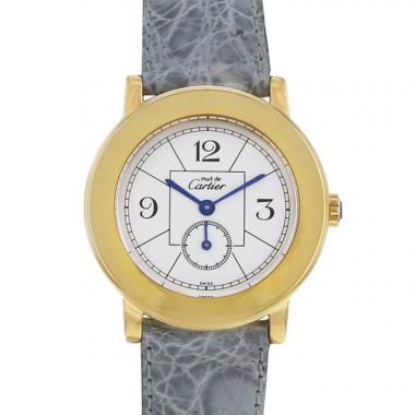 Cartier Must De Cartier watch in vermeil Circa  1990