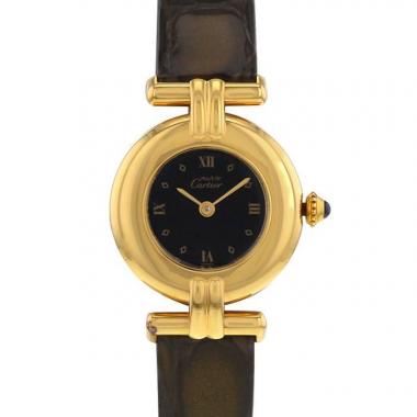 Montre Cartier Colisee en vermeil Vers  1990