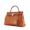 Hermes Kelly 35 cm handbag in gold Barenia leather - 00pp thumbnail