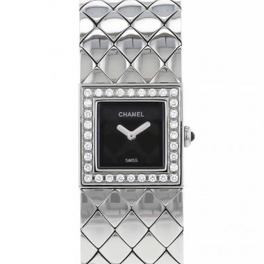 Orologio Chanel Matelassé Wristwatch in acciaio Circa  2000