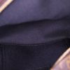 Mochila Louis Vuitton Palm Springs Backpack Mini en lona Monogram marrón y cuero negro - Detail D3 thumbnail