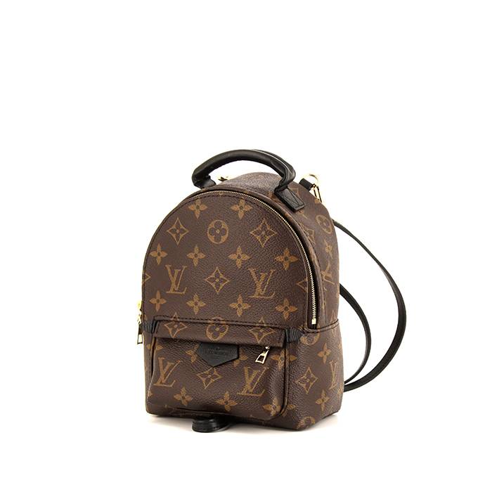 Louis Vuitton Monogram Palm Springs Brown Mini Backpack  Chronostore