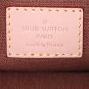 Bolsito de mano Louis Vuitton Multi-Pochette Accessoires en lona Monogram marrón y cuero natural - Detail D4 thumbnail